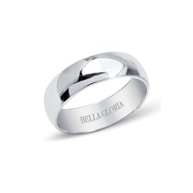Bella Gloria GA00010 Altın Kaplamalı Gümüş Alyans