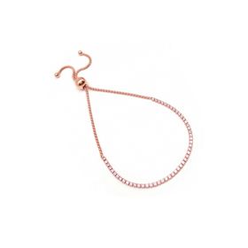 Bella Gloria GB00276 Suyolu Rose Gümüş Bileklik