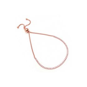 Bella Gloria GB00276 Suyolu Rose Gümüş Bileklik