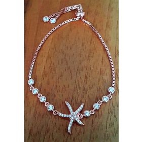 Bella Gloria GB00307 Deniz Yıldızı Rose Gümüş Bileklik