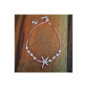 Bella Gloria GB00307 Deniz Yıldızı Rose Gümüş Bileklik