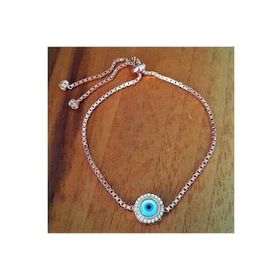 Bella Gloria GB00318 Sedef Gözlü Rose Gümüş Bileklik