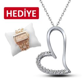 Bella Gloria GK00179 Sade Kalp Kolye