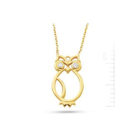 Bella Gloria GK00297 Gümüş Kolye