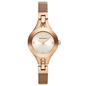 Bella Gloria GP00149 Mikro Taşlı Halka Rose Gümüş Küpe