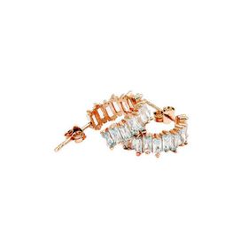 Bella Gloria GP00206 Baget Taşlı Rose Gümüş Küpe