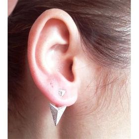 Bella Gloria GP00304 Ok Piercing Gümüş Küpe