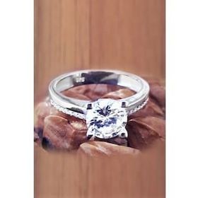 Bella Gloria GY00368 Tektaş Gümüş Yüzük