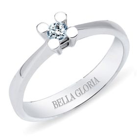 Bella Gloria SL00T38 Tektaş Pırlanta Yüzük