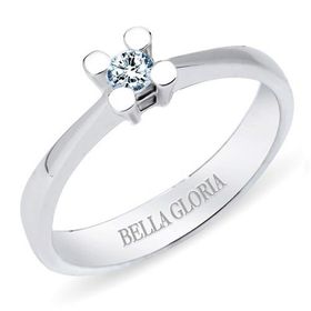 Bella Gloria SL00T38 Tektaş Pırlanta Yüzük