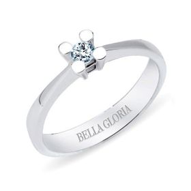 Bella Gloria SL00T38 Tektaş Pırlanta Yüzük