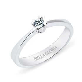 Bella Gloria SL00T46 Tektaş Pırlanta Yüzük