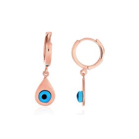 Bella Gloria TGK0065 Drop Turkuaz Rose Kadın Gümüş Kolye