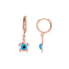 Bella Gloria TGK0066 Drop Turkuaz Rose Kadın Gümüş Kolye