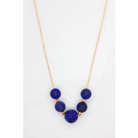 Bella Gloria TGK0073 Lapis Lazuli Rose Kadın Gümüş Kolye