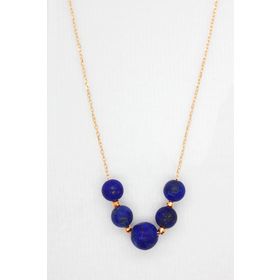 Bella Gloria TGK0073 Lapis Lazuli Rose Kadın Gümüş Kolye