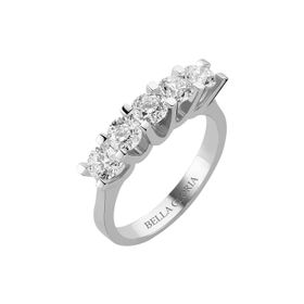 Bella Gloria TGK0165 Kırmızı Kalpler Rose Kadın Gümüş Kolye