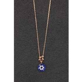 Bella Gloria TGK0196 Nazar Rose Kadın Gümüş Kolye