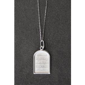 Bella Gloria TGK0268 Nazar Duası Gümüş Kolye