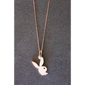 Bella Gloria TGK0306 Playboy Rose Kadın Gümüş Kolye