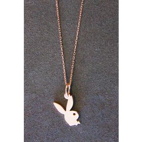 Bella Gloria TGK0306 Playboy Rose Kadın Gümüş Kolye