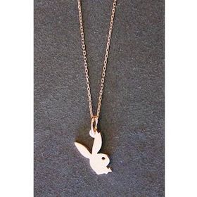 Bella Gloria TGK0306 Playboy Rose Kadın Gümüş Kolye