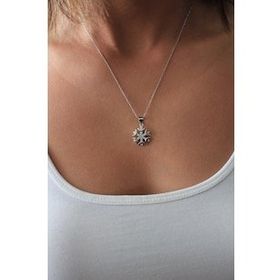 Bella Gloria TGK0381 Kartanesi Gümüş Kolye