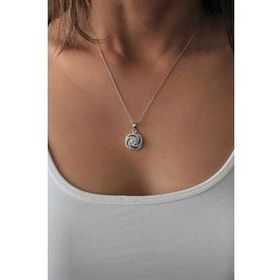 Bella Gloria TGK0383 Lava Gümüş Kolye
