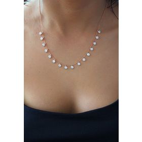 Bella Gloria TGK0400 Pembe Kadın Kolye