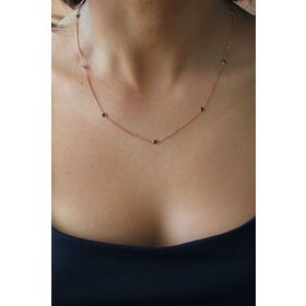 Bella Gloria TGK0404 Pembe Kadın Kolye