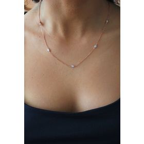 Bella Gloria TGK0407 Pembe Kadın Kolye