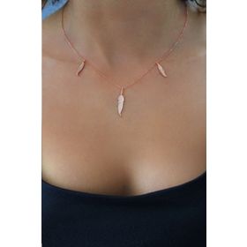 Bella Gloria TGK0409 Pembe Kadın Kolye
