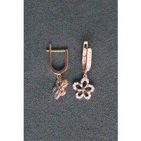 Bella Gloria TGP0063 Çiçek Gümüş Küpe