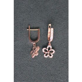 Bella Gloria TGP0063 Çiçek Gümüş Küpe