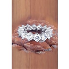 Bella Gloria TGP0111 Çınar Yaprağı Rose Gümüş Küpe