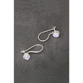 Bella Gloria TGP0124 Tektaş Gümüş Küpe