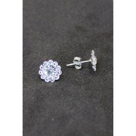 Bella Gloria TGP0131 Gül Modeli Gümüş Küpe
