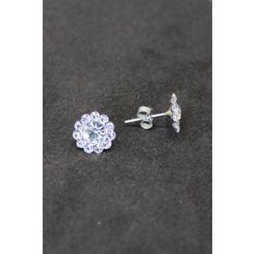 Bella Gloria TGP0131 Gül Modeli Gümüş Küpe