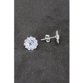 Bella Gloria TGP0131 Gül Modeli Gümüş Küpe