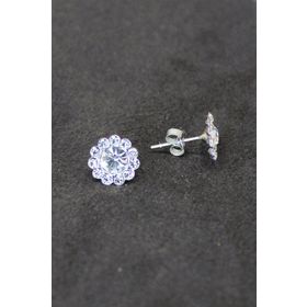 Bella Gloria TGP0131 Gül Modeli Gümüş Küpe