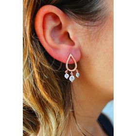 Bella Gloria TGP0255 Pembe Kadın Küpe