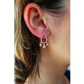 Bella Gloria TGP0256 Pembe Kadın Küpe