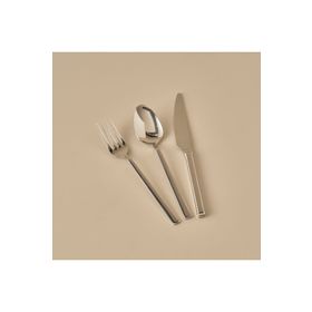 Bella Maison 2003CKBS0016 Silver Premium 18 Parça 6 Kişilik Tatlı Çatal Kaşık Bıçak Takımı