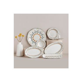 Bella Maison Adelina Stoneware Yeşil 26 Parça 6 Kişilik Kahvaltı Takımı