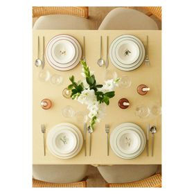 Bella Maison Garden Stoneware Mix 12 Parça 4 Kişilik Yemek Takımı