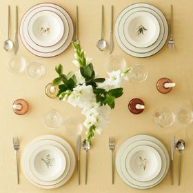 Bella Maison Garden Stoneware Mix 12 Parça 4 Kişilik Yemek Takımı