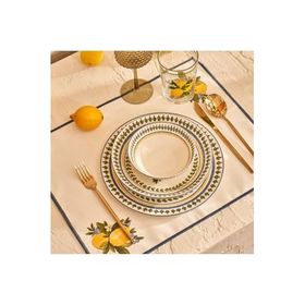 Bella Maison Lemoncello Porselen 24 Parça 6 Kişilik Yemek Takımı