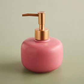 Bella Maison Liya Koyu Pembe 10.5x14.5 cm Sıvı Sabunluk