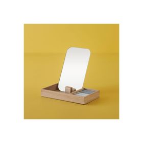 Bella Maison Merida Mavi 121x17 cm Aynalı Takı Kutusu