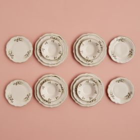 Bella Maison Yeşil Julia Stoneware 24 Parça 6 Kişilik Yemek Takımı